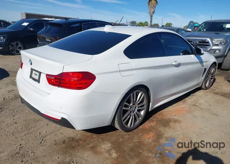 2015 BMW 428I из США, поврежденный, VIN WBA3N7C58FK224495